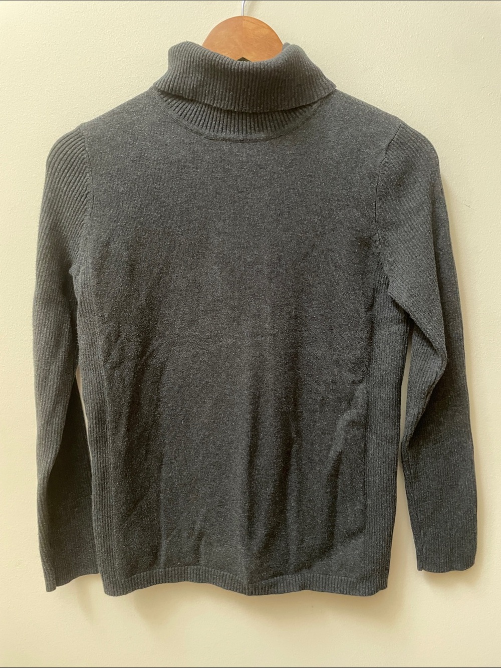 Denver Hayes Charcoal Turtleneck Sweater